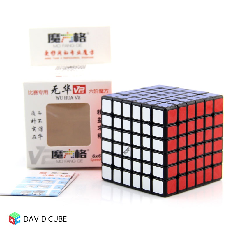 QIYI WUHUA Top Speed 6x6 6x6x6 Magic Cube Twist Puzzle White MoFangGe WU HUA 