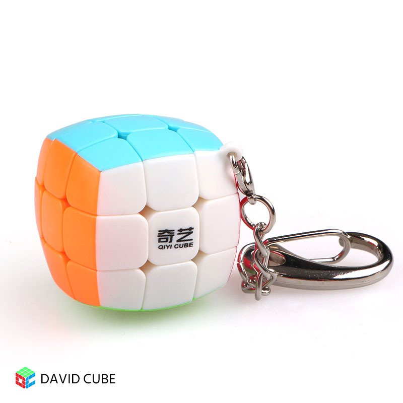 QiYi Mini Pillowed Keychain Cube 3x3 - Click Image to Close