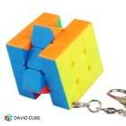 YuXin ZhiSheng Jade Kylin Mini Keychain Cube 3x3