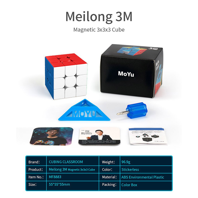 FunnyGoo MoYu MOFANGJIAOSHI CUBING CLASSROOM MFJS MEILONG Mastermorphix 3x3 Cube 