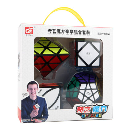 QiYi Non-Cubic Gift Box (Megaminx Pyraminx Skewb Lvy)